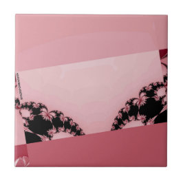 Azulejo Creamia de Jardín Fractal