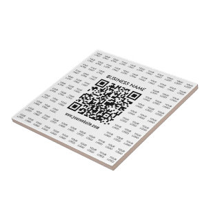 Azulejo Crear instantáneamente código QR escaneable y patr