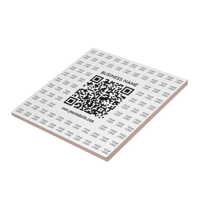 Azulejo Crear instantáneamente código QR escaneado y patró (Lado)