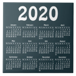Azulejo Crear su propio calendario 2020