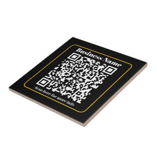 Azulejo Crear un código QR empresarial escaneable al insta