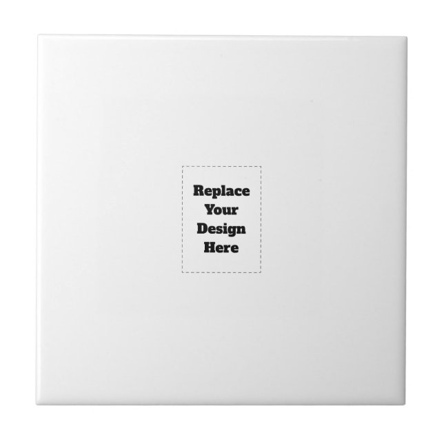 Azulejo Create Your Own white  (Frente)