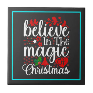 Azulejo Creer en la magia de los Navidades-84604