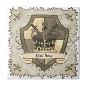 Azulejo Crest Crown Surname tile tile tile tile tile tile