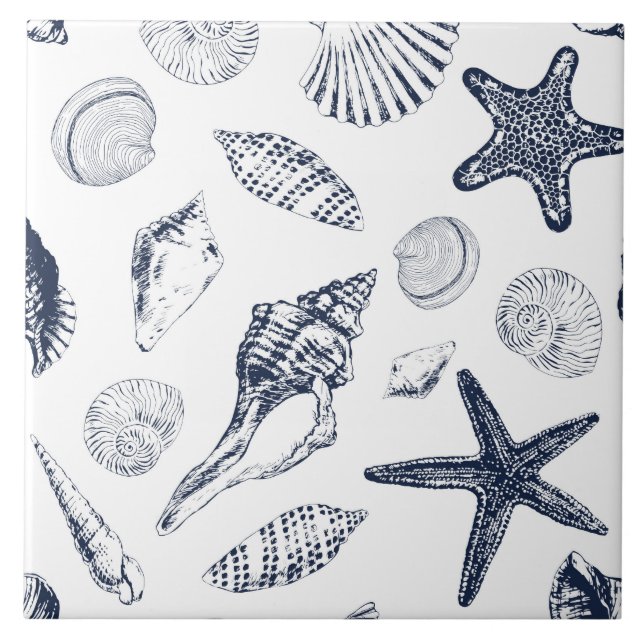 Azulejo Criaturas submarinas (Frente)