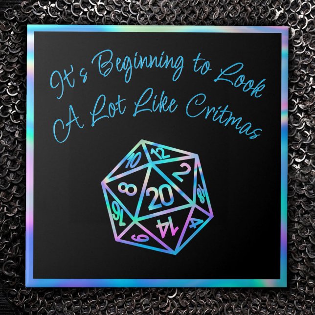 Azulejo Crímenes de RPG | Jugador de rol Holo Retro Tablet (Subido por el creador)