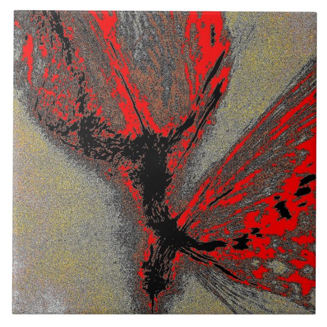Azulejo Crimson Impact Tile (Frente)