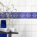 Azulejo Cristal azul y perla de arte mosaico en mosaico ro<br><div class="desc">Cristal azul y perla de arte mosaico en mosaico roto en Grecia</div>