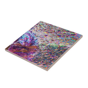 Azulejo Cristales de Aura Arcoiris