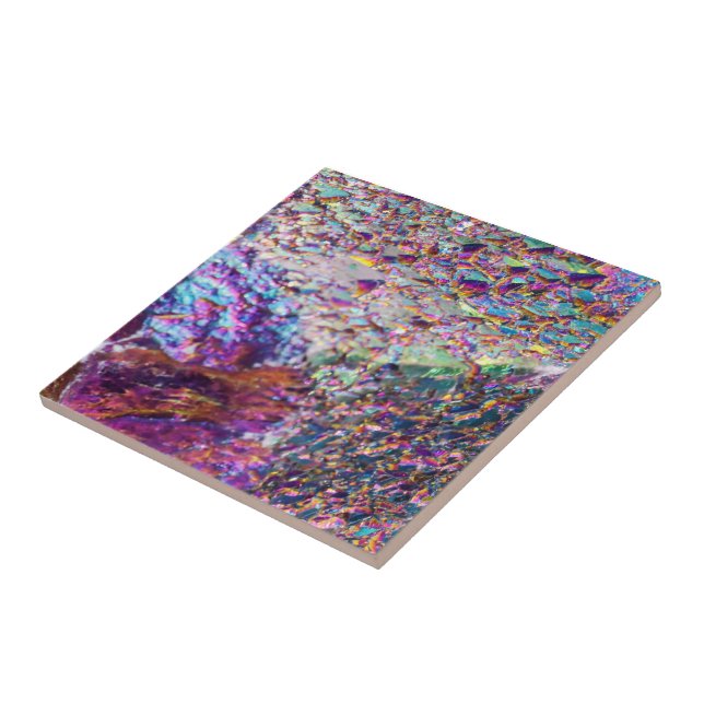Azulejo Cristales de Aura Arcoiris (Lado)