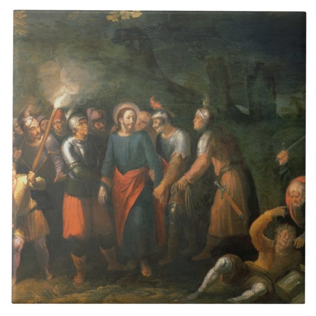 Azulejo Cristo en el jardín de Gethsemane (Frente)