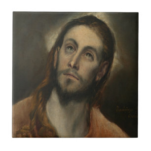 Azulejo Cristo en el rezo, 1585-87 (aceite en lona)