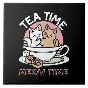 Azulejo Cristóbal arrollador en una copa - Tiempo de té ad