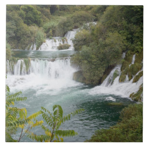 Azulejo Croacia, Dalmacia, Parque Nacional Cataratas de Kr