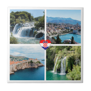 Azulejo Croacia hermosos lugares escénicos - Europa