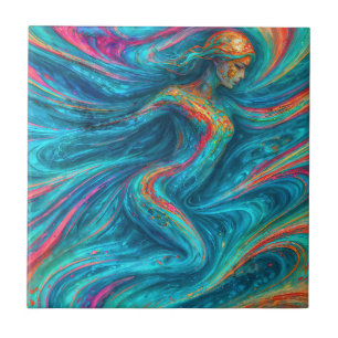 Azulejo "Cromisca" - Retrato de encantamiento fluido