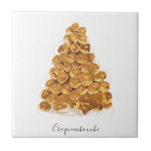 Azulejo Croquembouche acuarela