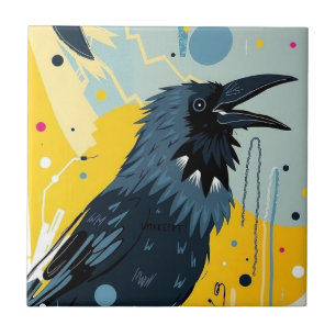 Azulejo Crow sin kempt (espejo A)