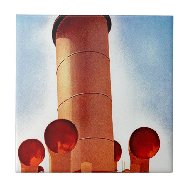 Azulejo Cruceros Orient Big Funnel (Frente)