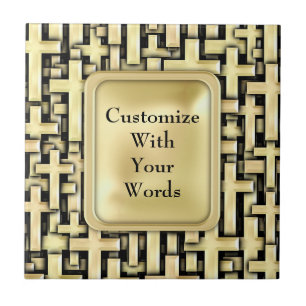 Azulejo Cruces de oro