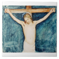 Crucifixión del Retablo de la Iglesia