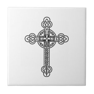 Azulejo cruz celta