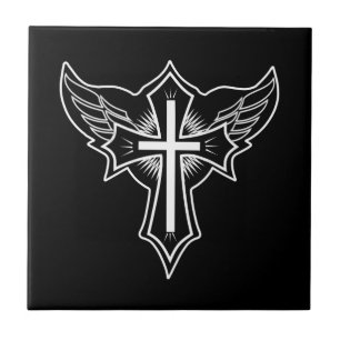 Azulejo Cruz cristiana