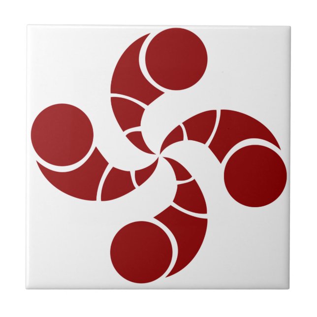 Azulejo cruz vasca de golf (Frente)