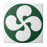 Azulejo Cruz Vasca extrudado<br><div class="desc">¡La cruz Vasca auténtica! o Lauburu para los expertos…</div>