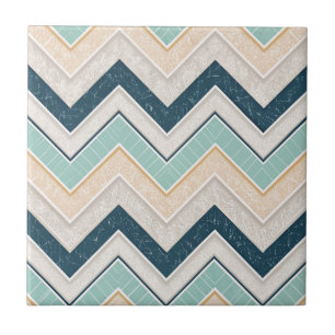 Azulejo cuadrado decorativo de 10,8 cm con patrón