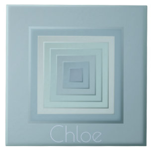 Azulejo Cuadrados geométricos inspirados en la cosecha