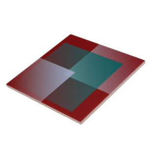 Azulejo cuadrados grises verde azulados de burdeos