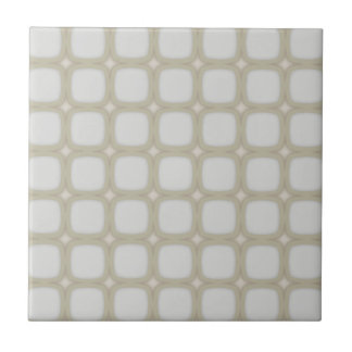 Azulejo Cuadrados redondeados de Eggshell Retro