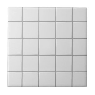 Azulejo Cuadrícula minimalista limpia blanca