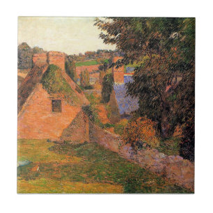 Azulejo Cuadro de Paul Gauguin, Campo de Lollichon,