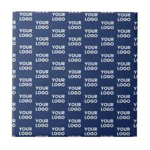 Azulejo Cualquier imagen o logotipo empresarial editable a