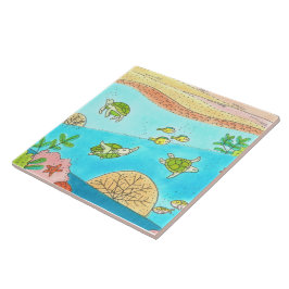 Azulejo Cuarto de baño Océano Tropical