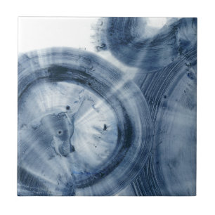 Azulejo Cuásares - Círculos Azules Inky