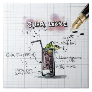 Azulejo Cuba Libre
