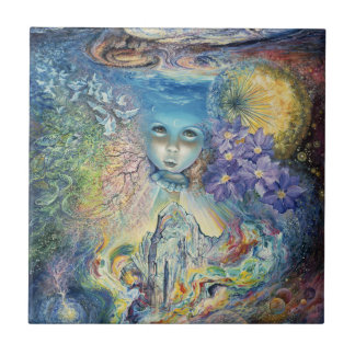 Azulejo Cubierta cerámica Child of the Universe 6x6