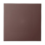 Azulejo Cubierta cerámica de chocolate negro sólido 1<br><div class="desc">Cubierta cerámica con fondo sólido de color marrón chocolate listo para su uso como está o para su personalizar con sus propias imágenes o texto.</div>