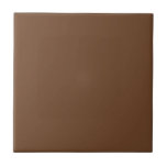 Azulejo Cubierta cerámica de chocolate negro sólido 3<br><div class="desc">Cubierta cerámica con fondo sólido de color marrón chocolate listo para su uso como está o para su personalizar con sus propias imágenes o texto.</div>