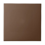 Azulejo Cubierta cerámica de chocolate negro sólido 5<br><div class="desc">Cubierta cerámica con fondo sólido de color marrón chocolate listo para su uso como está o para su personalizar con sus propias imágenes o texto.</div>