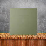 Azulejo Cubierta cerámica de color sólido verde claro mini<br><div class="desc">Cocina y baño de color sólido verde minimalista</div>
