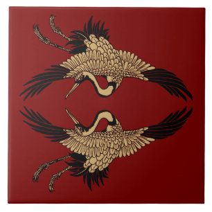 Azulejo Cubierta cerámica de gránulos japoneses de época