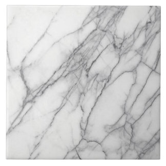 Azulejo Cubierta cerámica de mármol blanco
