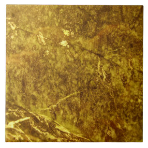 Azulejo Cubierta cerámica de mármol dorado