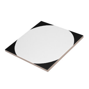 Azulejo Cubierta cerámica negra/blanca