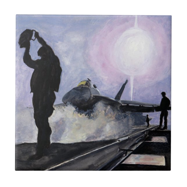 Azulejo Cubierta de vuelo (Frente)