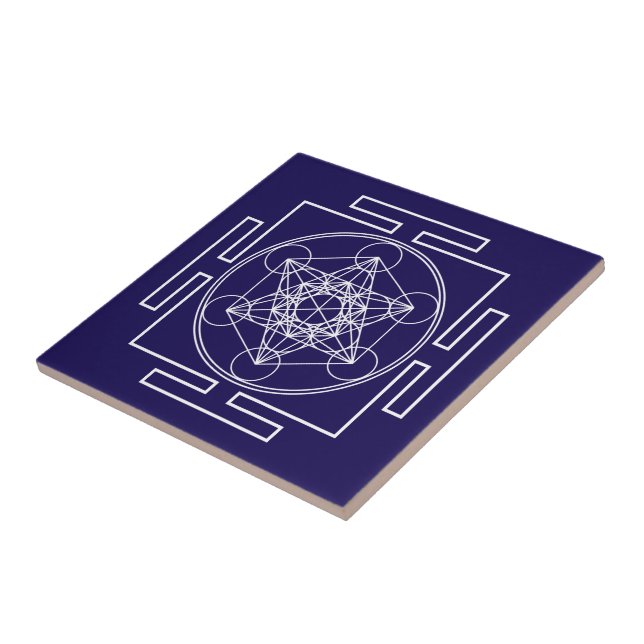 Azulejo Cubo de Metatron (Lado)